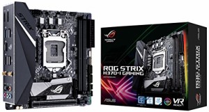 ASUS Intel H370 搭載 マザーボード LGA1151対応 ROG STRIX H370-I GAMING (中古品)