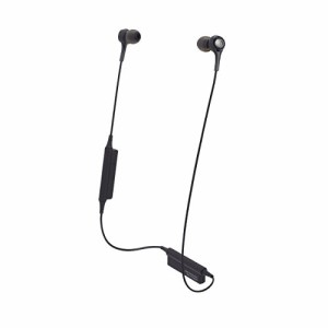 Audio Technica Bluetooth カナル型ヘッドフォン One Size ATH-CK200BTBK(中古品)