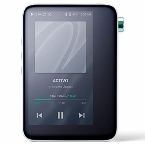 ACTIVO CT10 [Cool White] ハイレゾ対応高音質ポータブルオーディオプレー (中古品)