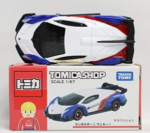 トミカ　トミカショップ限定　ランボルギーニ　ヴェネーノ　トリコロールカ(中古品)