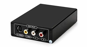 HDMI DVI - コンポジット RCA Sビデオコンバーター HDMIオーディオエクスト(中古品)