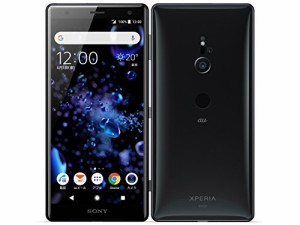 au Xperia XZ2 SOV37　リキッドブラック(中古品)