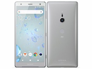 au Xperia XZ2 SOV37　リキッドシルバー(中古品)