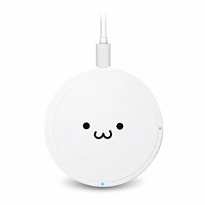 エレコム ワイヤレス充電器 Qi ワイヤレスチャージャー 置くだけ充電 micro(中古品)