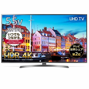 LG 55V型 液晶 テレビ 55UK6500EJD 4K HDR対応 エッジ型LED IPSパネル 2018(中古品)
