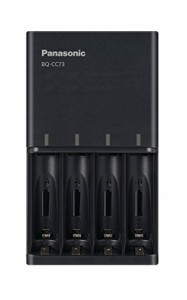  Amazon.co.jp限定 パナソニック 急速充電器 単3形・単4形 黒 BQ-CC73AM-(中古品)
