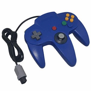 iFormosa N64 ゲーム機で使用できる ゲーム コントローラーブロス 青 IF-N6(中古品)