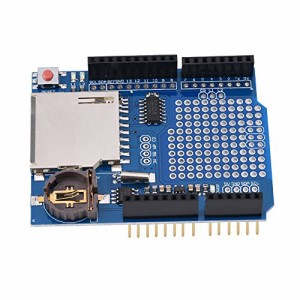 Akozon データロギングシールドArduino UNO SDカード用データロガーアクイ (中古品)