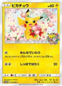 ポケモンカードゲーム/PK-SM-P-224 ピカチュウ(中古品)