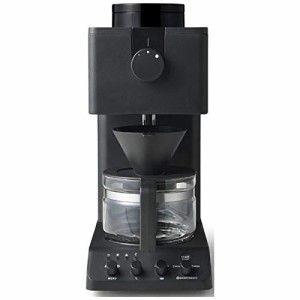 ツインバード 全自動コーヒーメーカー CM-D457B ブラック(中古品)