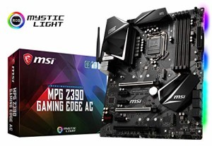 MSI MPG Edge AC LGA1151ATX Z390 ゲーミングマザーボード Z390EDGEAC(中古品)