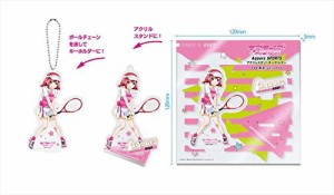 ラブライブ!サンシャイン!! 黒澤ルビィ AqoursSPORTS アクリルスタンドキー(中古品)