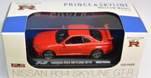 京商　1/64　beadscollection　P&S　ニッサン　R34　スカイライン　GT-R　 (中古品)