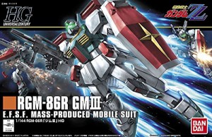 HGUC 機動戦士ガンダムZZ RGM-86R ジムIII 1/144スケール プラモデル(中古品)