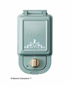 ブルーノ BRUNO ホットサンドメーカー 耳まで焼ける 電気 ムーミン シング (中古品)