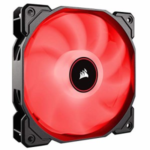 Corsair Air Series AF140 LED (2018) Red -Dual pack- PCケースファン 14c(中古品)