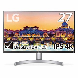  Amazon.co.jp限定 LG モニター ディスプレイ 27UL600-W 27インチ/4K/Dis(中古品)