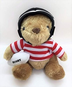 RUGBY BEAR ラグビーベア くまのぬいぐるみ ラグビーワールドカップ2019 応(中古品)