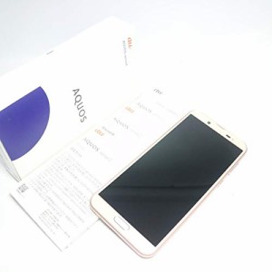 au AQUOS sense2 SHV43 Pink Gold(中古品)