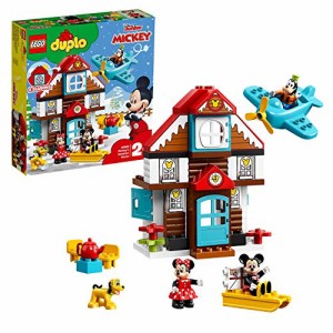 レゴ(LEGO) デュプロ ミッキーとミニーのホリデーハウス 10889 ブロック お(中古品)
