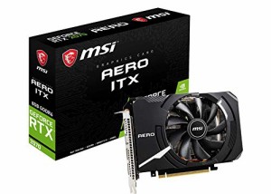 MSI GeForce RTX 2070 AERO ITX 8G グラフィックスボード VD6843(中古品)