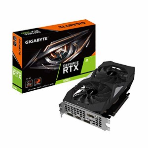 GIGABYTE NVIDIA GeForce RTX 2060搭載グラフィックボード GDDR6 6GB  GV-N(中古品)