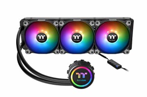 Thermaltake Water 3.0 360 ARGB Sync 一体型水冷CPUクーラー120mm ファン (中古品)