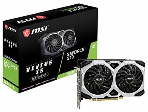 MSI GeForce GTX 1660 Ti VENTUS XS 6G OC 6 GB GDDR6(中古品)