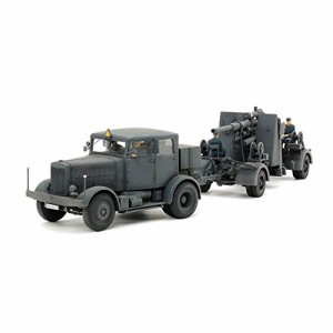 タミヤ 1/48 イタレリシリーズ No.27 ドイツ重牽引車 SS-100・88mm砲FLAK37(中古品)