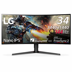 LG ゲーミングモニター ディスプレイ 34GK950F-B 34インチ/3440×1440ウル (中古品)