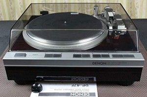 DENON フルオートレコードプレーヤー DP-47F〈DL-80MC付き〉完動品(中古品)