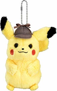 ポケットモンスター ポケモン ぬいぐるみ マスコット 名探偵ピカチュウ 高 (中古品)