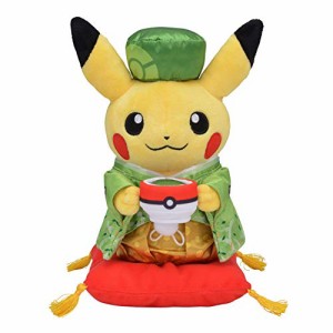 ポケモンセンターオリジナル ぬいぐるみ はんなりお茶会ごっこ ピカチュウ (中古品)