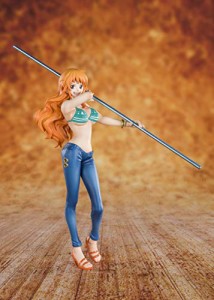 フィギュアーツZERO ONE PIECE 泥棒猫ナミ 約150mm ABS&PVC製 塗装済み完成(中古品)