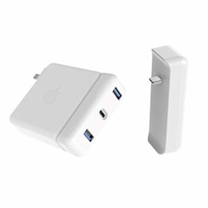 HyperDrive Apple 61W 電源アダプタ用 USB-C Hub Apple純正 Power Adapter (中古品)