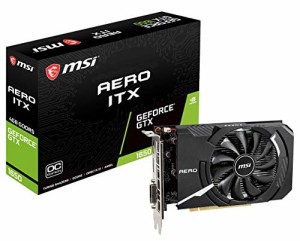 MSI Gaming GeForce GTX 1650 128-Bit HDMI/DP 4GB GDRR5 HDCP対応 DirectX(中古品)