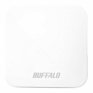 BUFFALO 無線LAN親機 11ac/n/a/g/b 433/150Mbps トラベルルーター ホワイト(中古品)