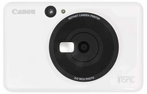 Canon インスタントカメラプリンター iNSPiC CV-123-WH ホワイト(中古品)