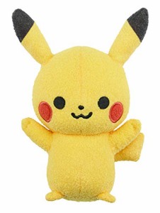 モンポケ はじめてのもこもこぬいぐるみ ピカチュウ(中古品)