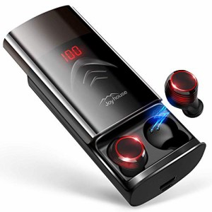  2019最新イヤホン 260時間再生 LEDディスプレイ Bluetooth イヤホン 自 (中古品)