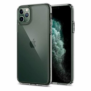  Spigen  iPhone 11 Pro ケース 5.8インチ 対応 全面 クリア 米軍MIL規格(中古品)