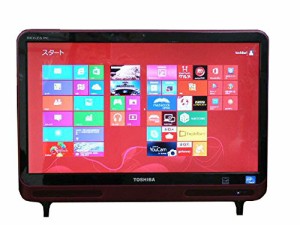 液晶一体型 Windows8 デスクトップパソコン 中古パソコン 東芝 Celeron DVD(中古品)