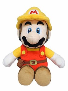 マリオメーカー2 ビルダーマリオ ぬいぐるみ S(中古品)