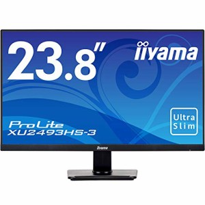 iiyama モニター ディスプレイ XU2493HS-B3(23.8型/フルHD/広視野角/IPS/ノ(中古品)