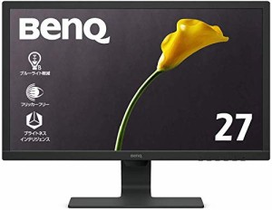 BenQ モニター ディスプレイ GL2780 27インチ/フルHD/TN/1ms/75Hz/輝度自動(中古品)