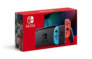 Nintendo Switch 本体 (ニンテンドースイッチ) Joy-Con(L) ネオンブルー/(R(中古品)