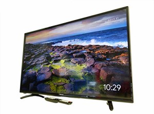  中古 M▽ハイセンス 液晶テレビ 2017年 43インチ 外付けHDD対応 LEDバッ(中古品)