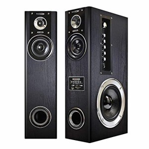 クマザキエイム アンプ内蔵タワースピーカー VABEL（ヴァベル） TS-120BW  (中古品)