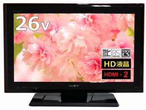 ＜家電専門店におまかせ＞中古 液晶テレビ 26v型 ハイビジョン 地上・BS・1(中古品)