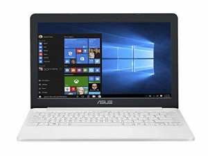 ASUS（エイスース） 11.6型ノートパソコン ASUS E203MA パールホワイト E20(中古品)